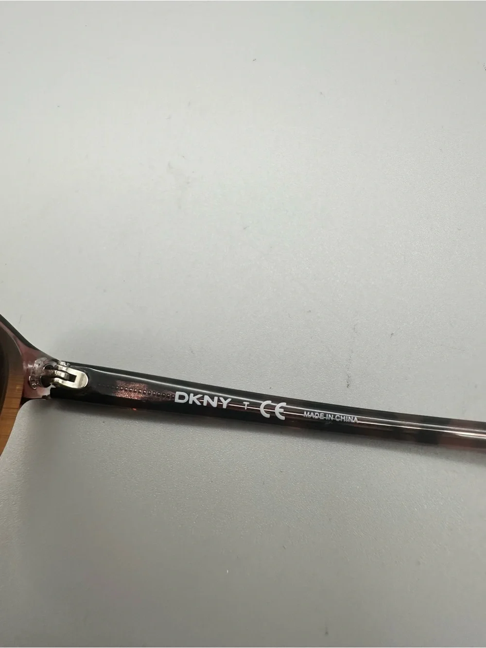 DKNY DY 4093 Brown Tortoise Shell Eyeglasses Womens Rectangular Frames 3556/13